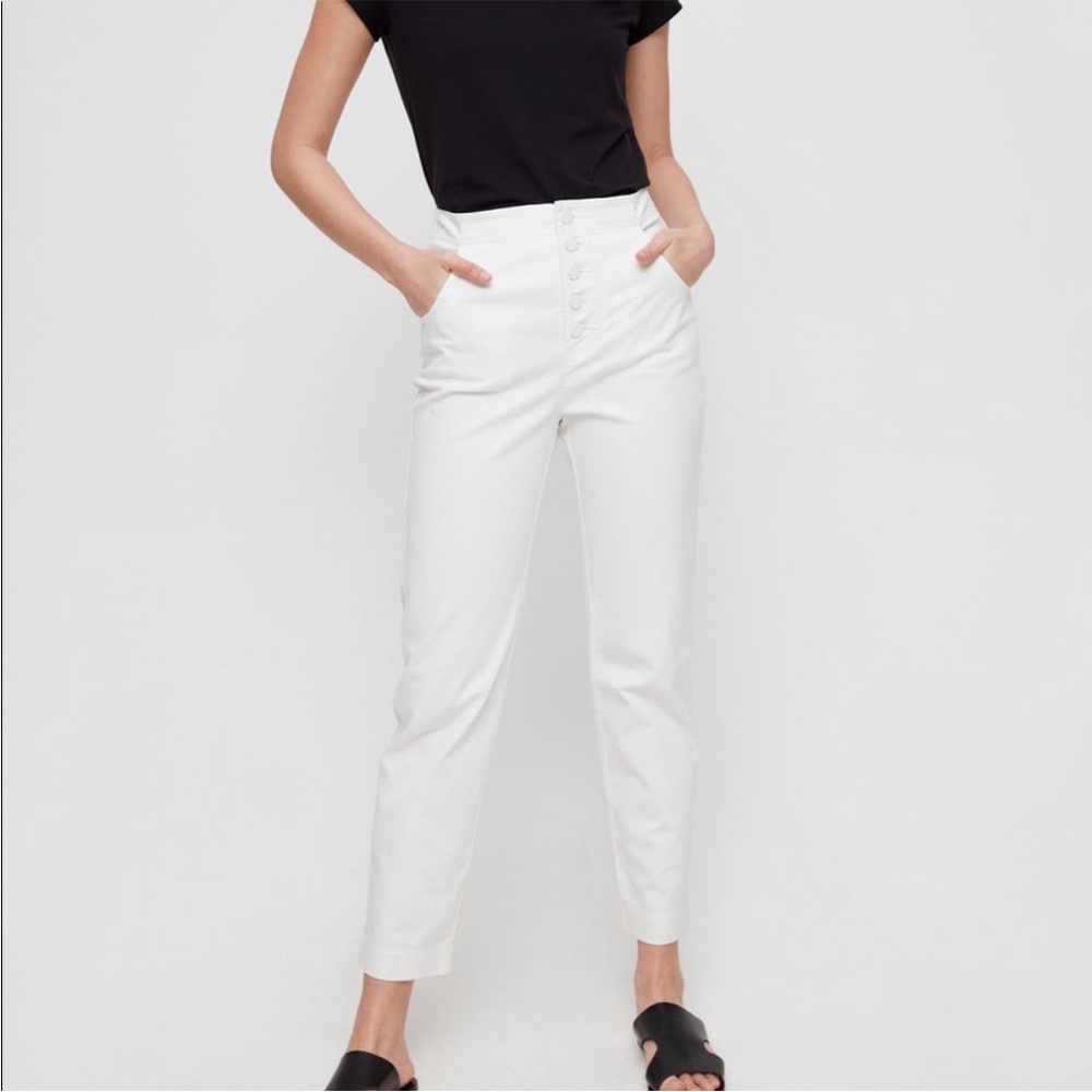 Aritzia Babaton Zoey slim Straight Leg Pants